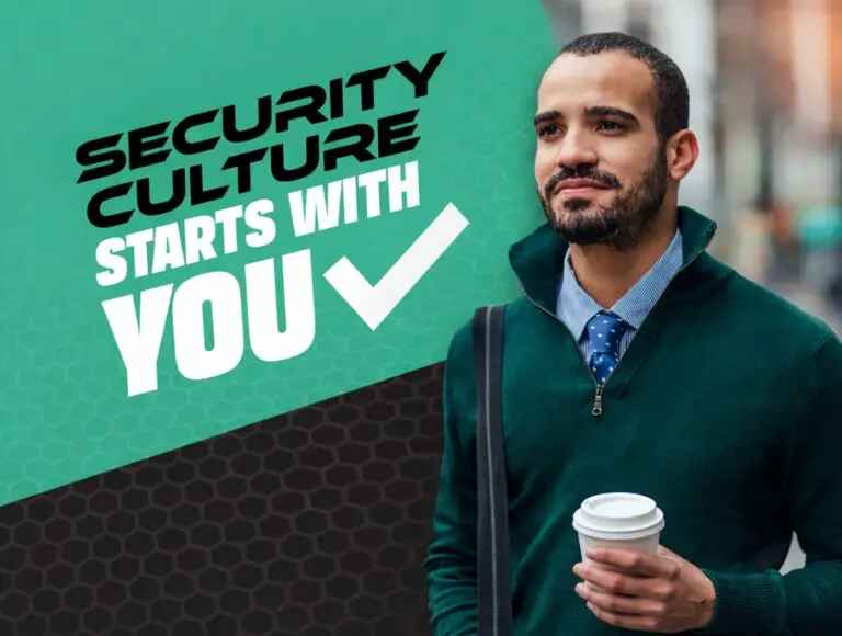 security culture starts with you