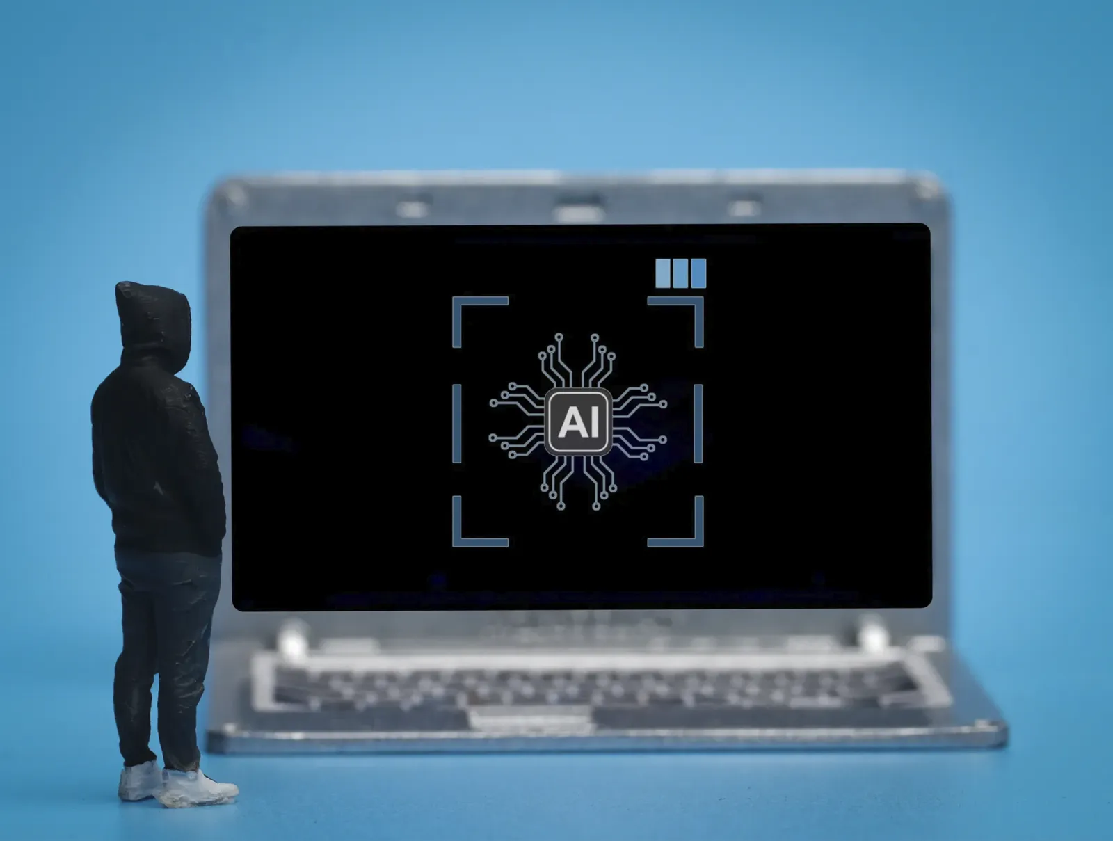 Hacker using AI to attack your business Blog Cover Photo