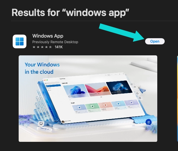 Install Mac Windows App