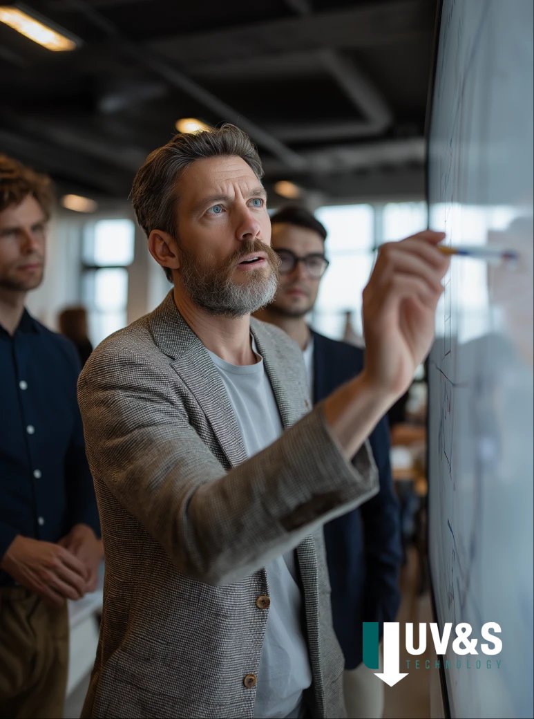Expert team managing critical systems in a server room, showcasing Server Admin & Support Services in action.